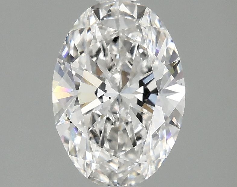 1.56 ct. oval Lab Grown Diamond front image