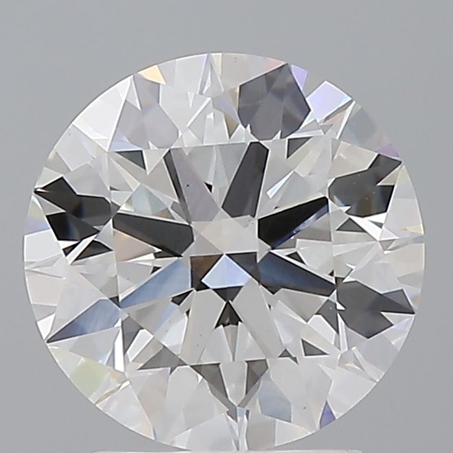2.60 ct. round Lab Grown Diamond front image
