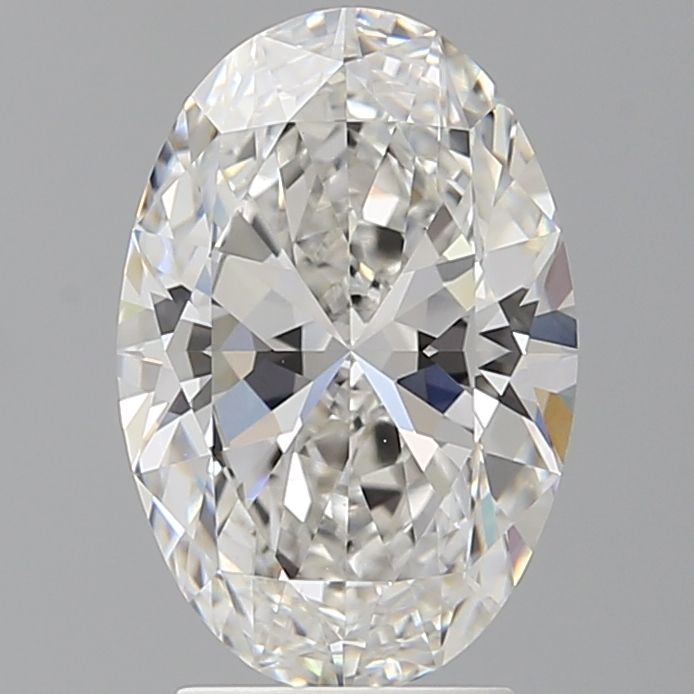 3.10 ct. oval Lab Grown Diamond front image