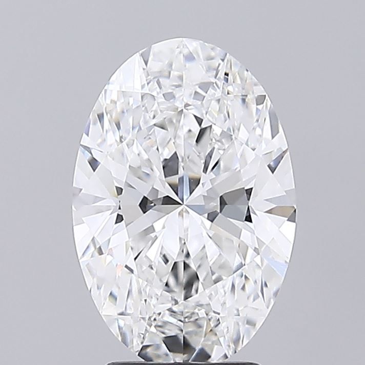 3.08 ct. oval Lab Grown Diamond front image