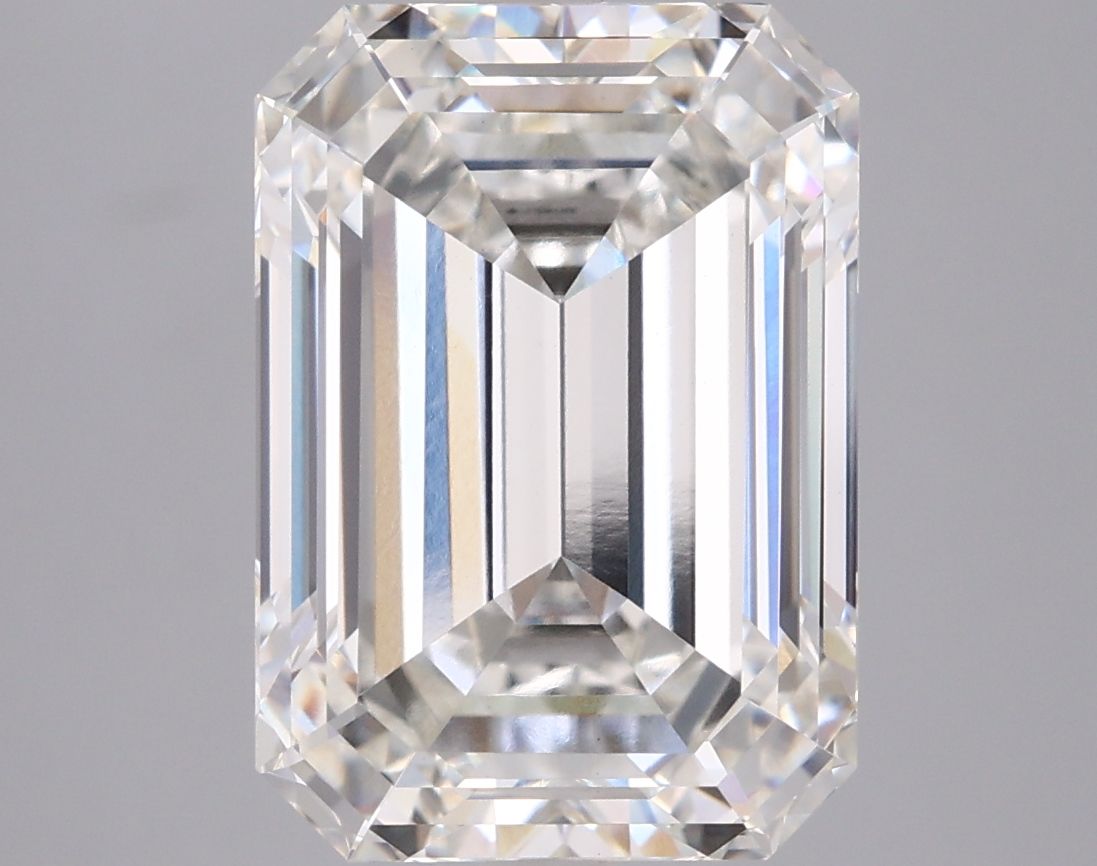7.08 ct. emerald Lab Grown Diamond front image