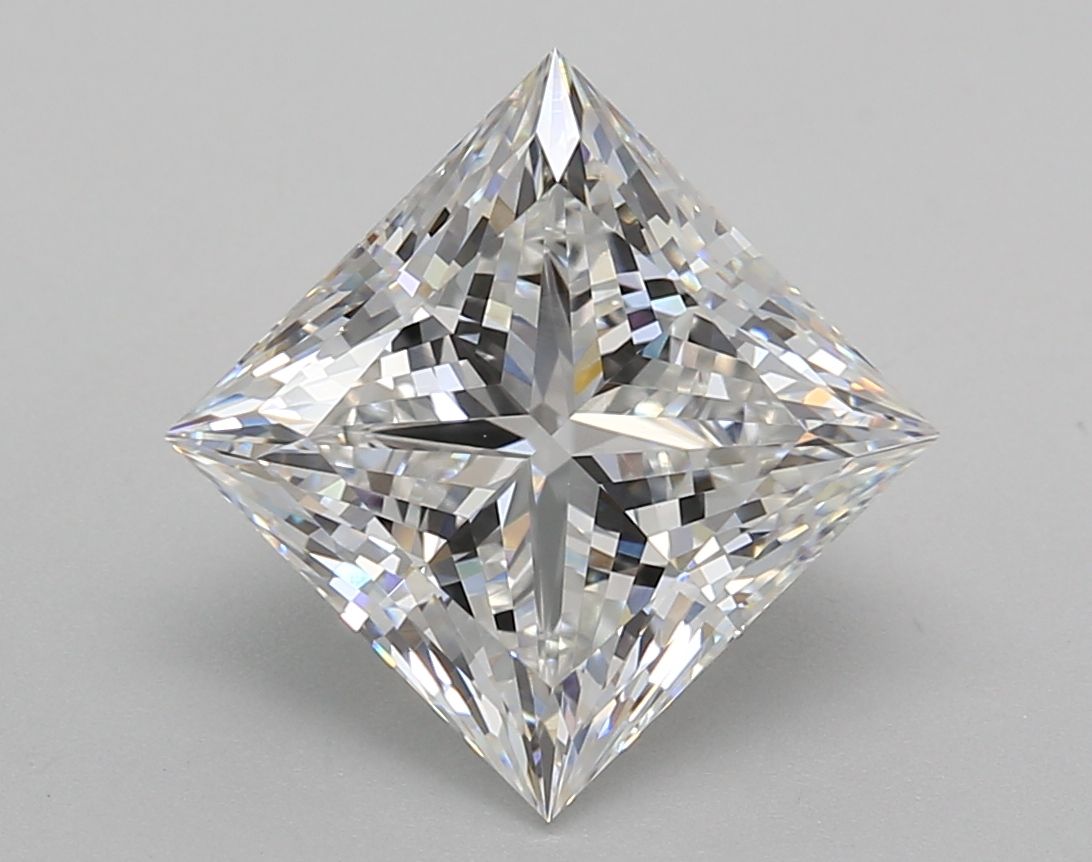 4.02 ct. princess Lab Grown Diamond front image