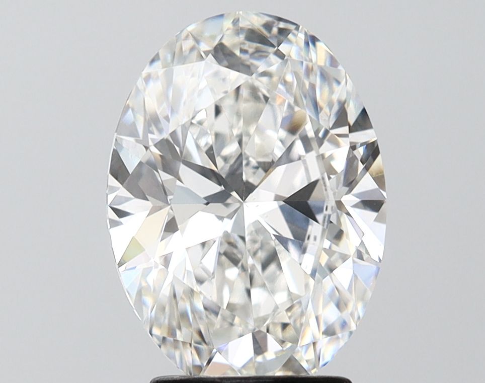 3.02 ct. oval Lab Grown Diamond front image
