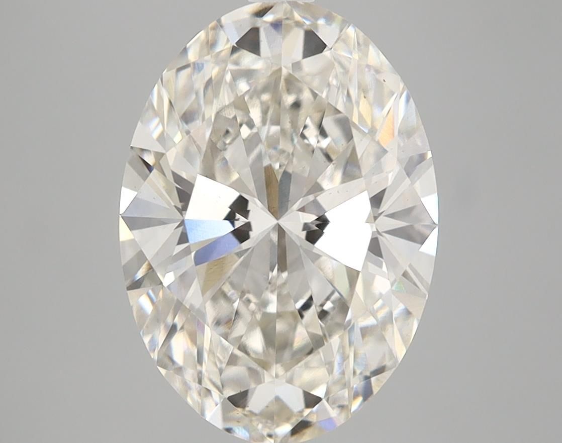 3.71 ct. oval Lab Grown Diamond front image