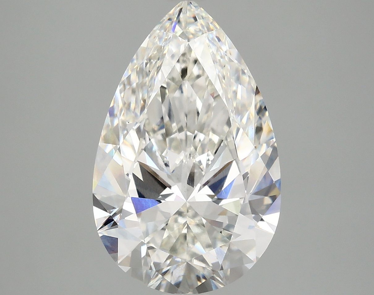 4.09 ct. pear Lab Grown Diamond front image