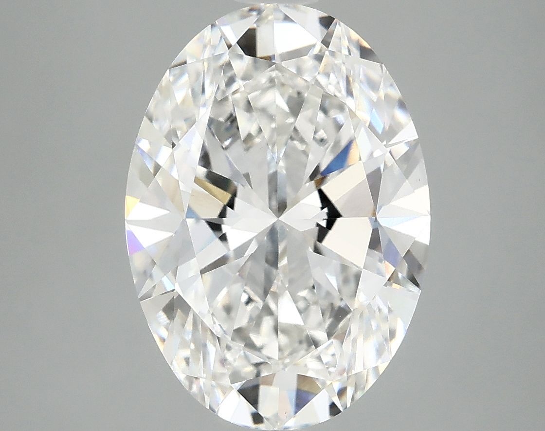 3.98 ct. oval Lab Grown Diamond front image