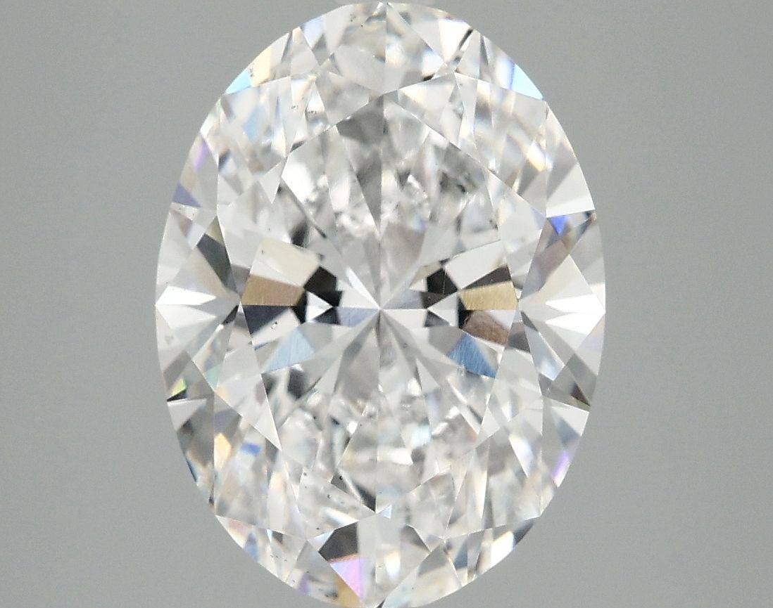 4.10 ct. oval Lab Grown Diamond front image