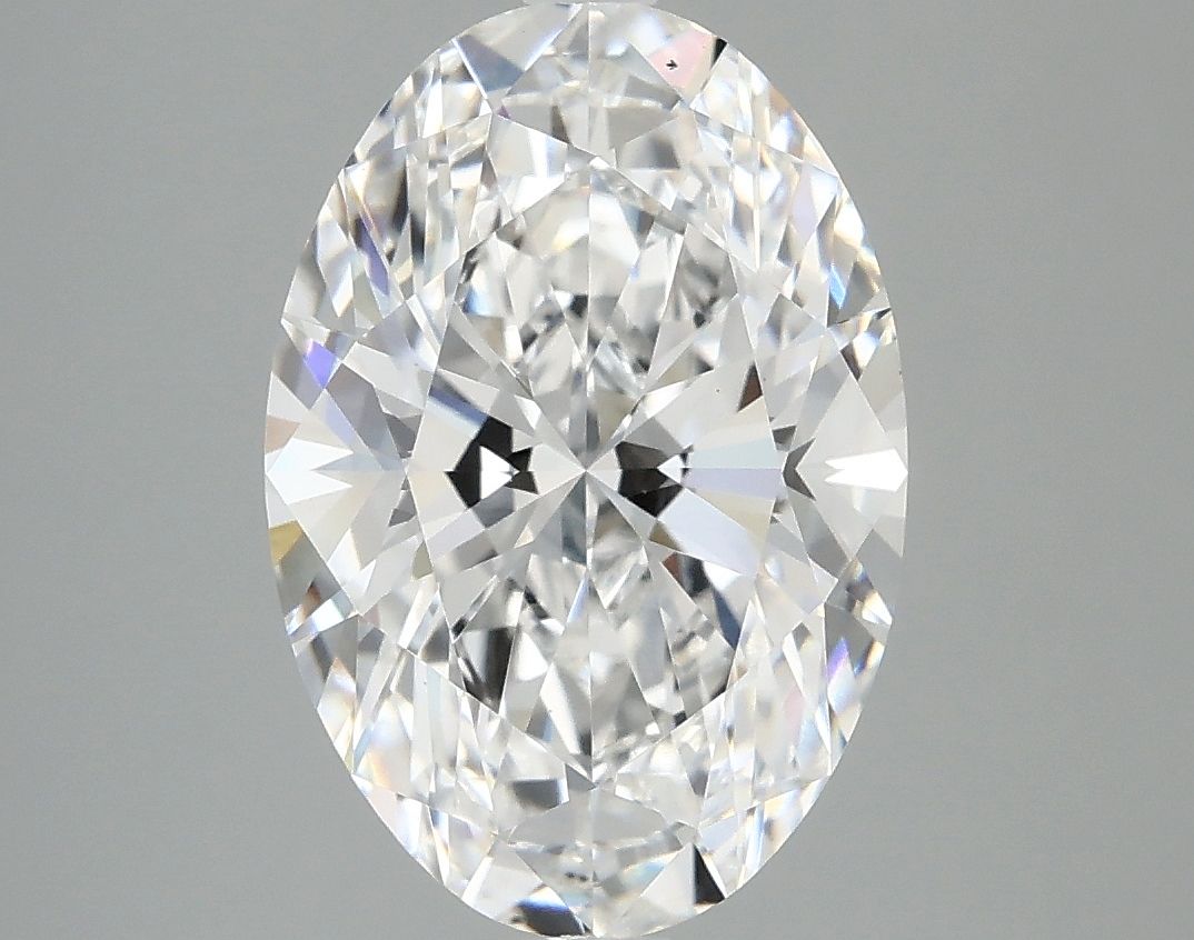3.82 ct. oval Lab Grown Diamond front image