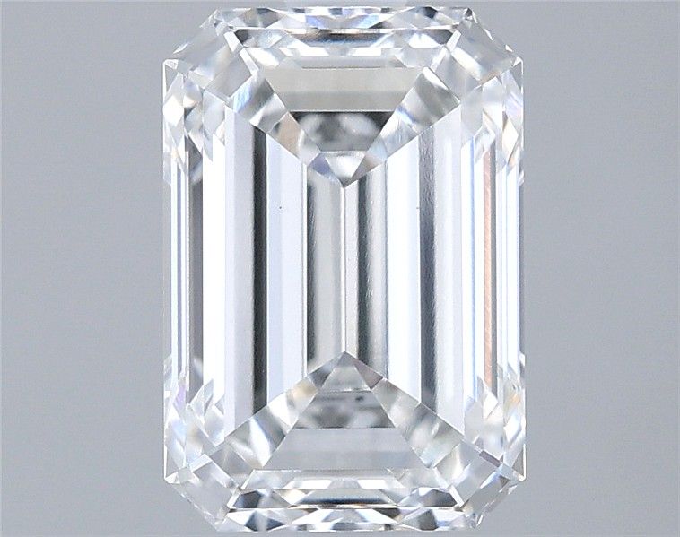 1.85 ct. emerald Lab Grown Diamond front image