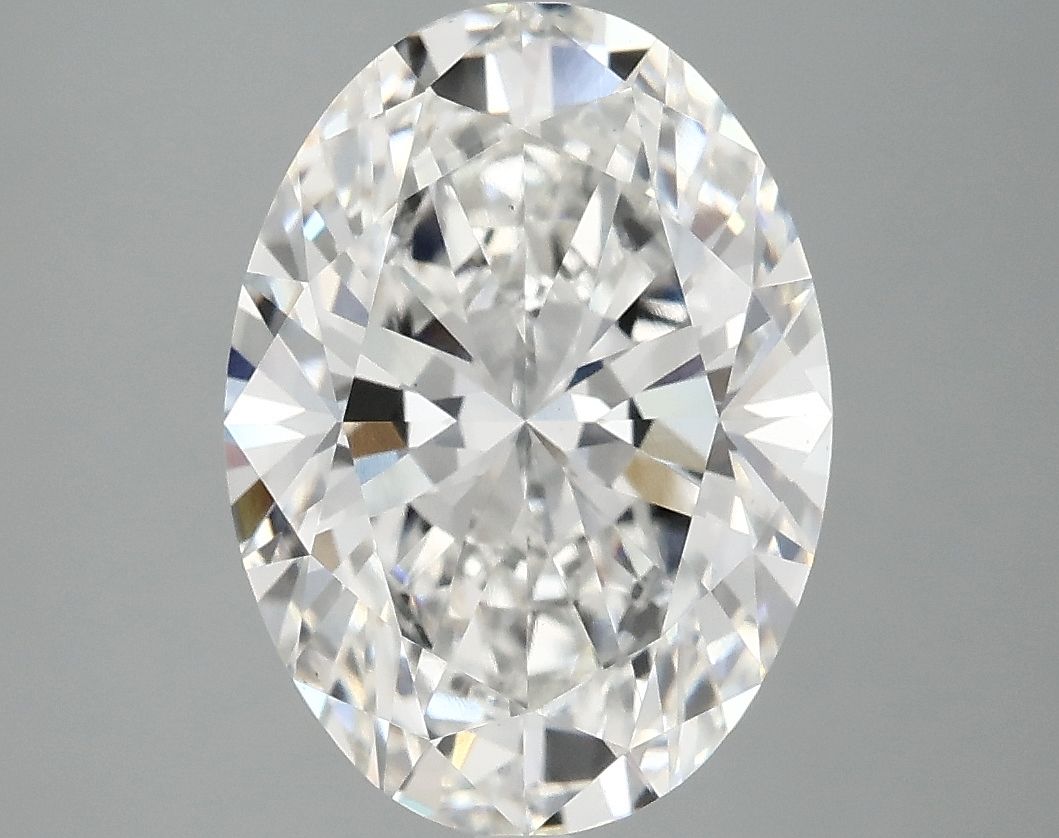 3.91 ct. oval Lab Grown Diamond front image