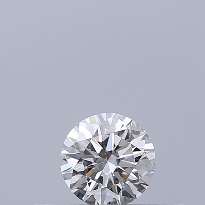 Diament okrągły, 0.18 ct, F, VVS2, szlif EX
