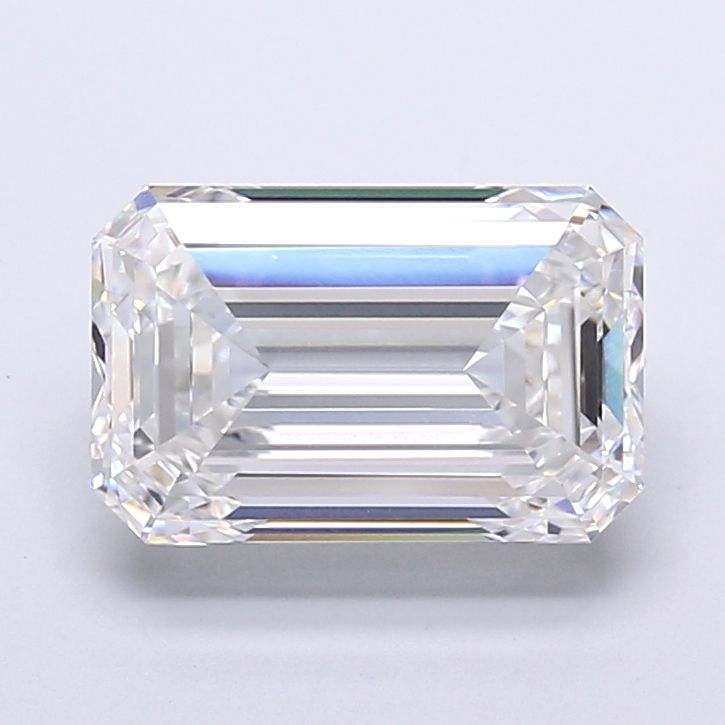 5.53 ct. emerald Lab Grown Diamond front image