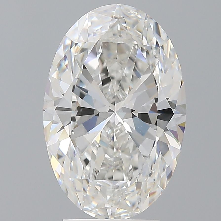 4.05 ct. oval Lab Grown Diamond front image