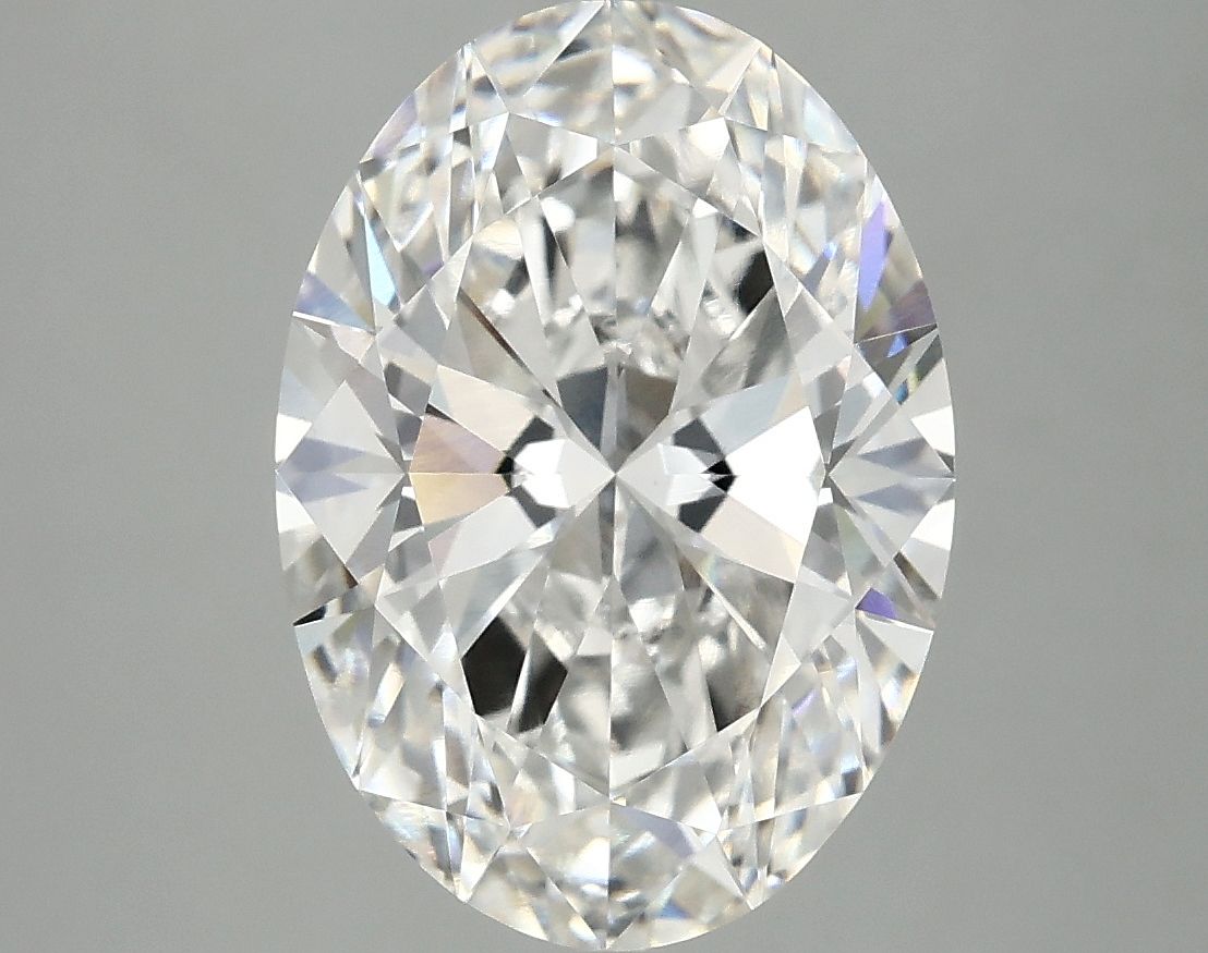 4.10 ct. oval Lab Grown Diamond front image