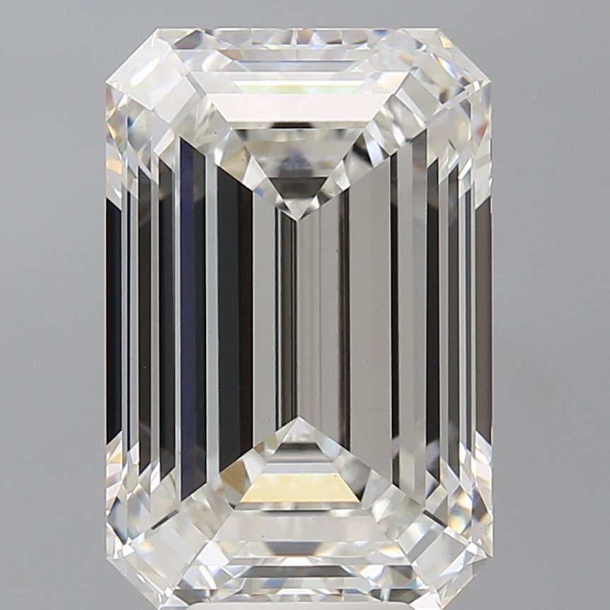 8.10 ct. emerald Lab Grown Diamond front image