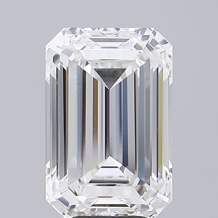 7.02 ct. emerald Lab Grown Diamond front image