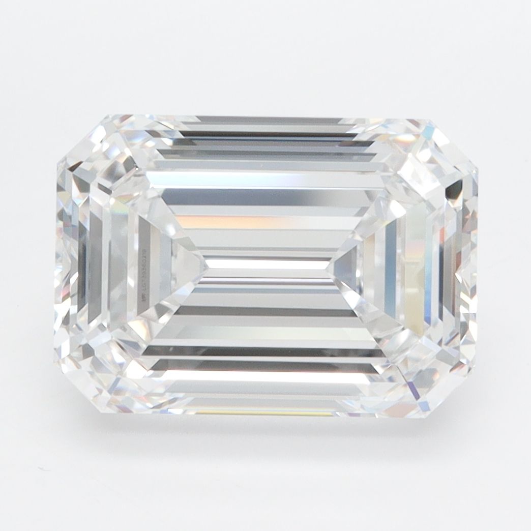 Diament LG szmaragdowy, 4.87 ct, D, IF