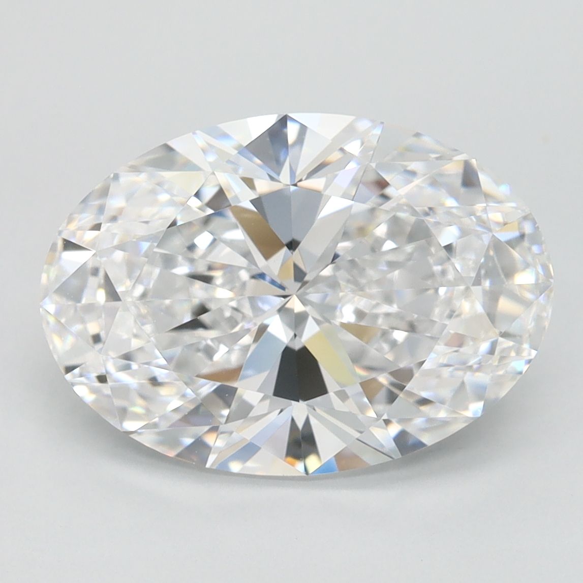3.17 ct. oval Lab Grown Diamond front image