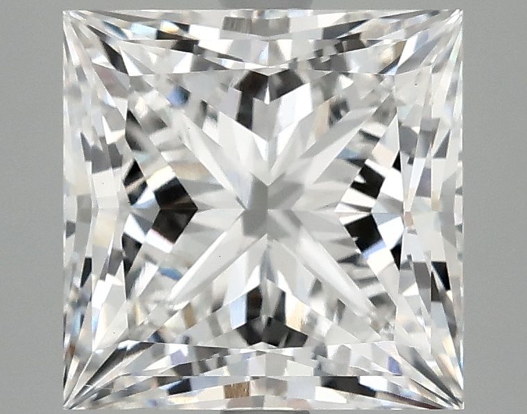 4.19 ct. princess Lab Grown Diamond front image