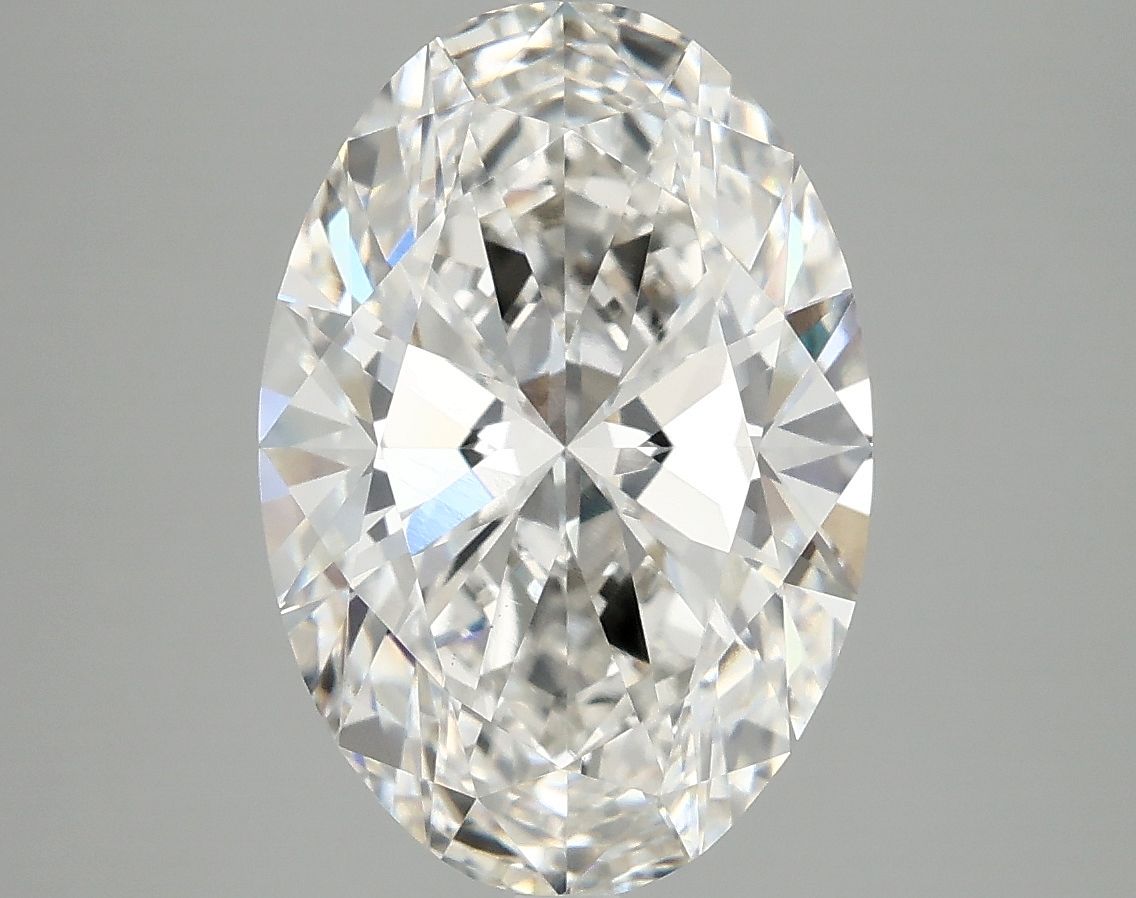 4.06 ct. oval Lab Grown Diamond front image