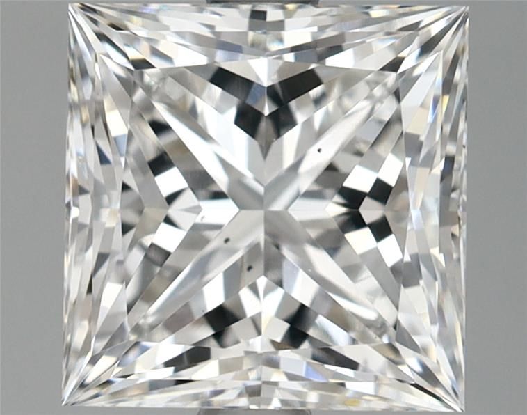 2.60 ct. princess Lab Grown Diamond front image