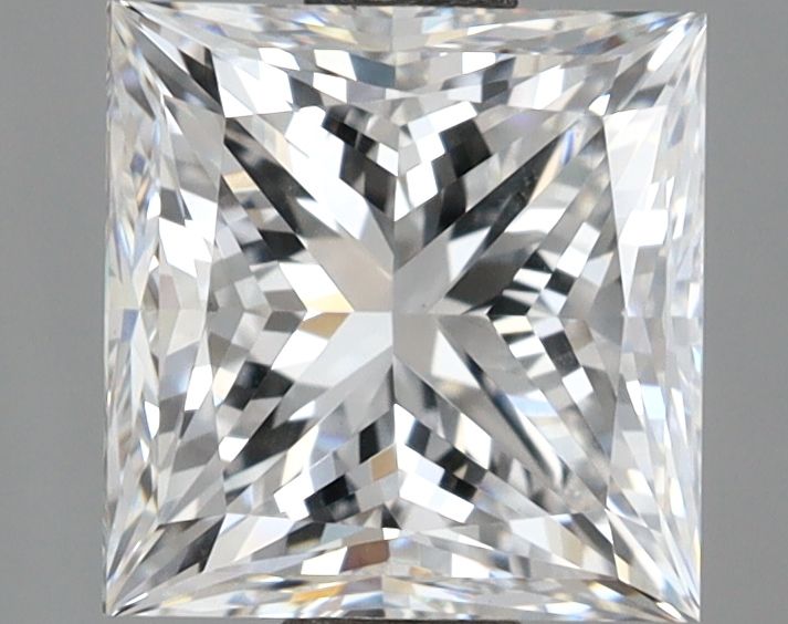 2.02 carat f VVS2 EX Cut IGI princess diamond