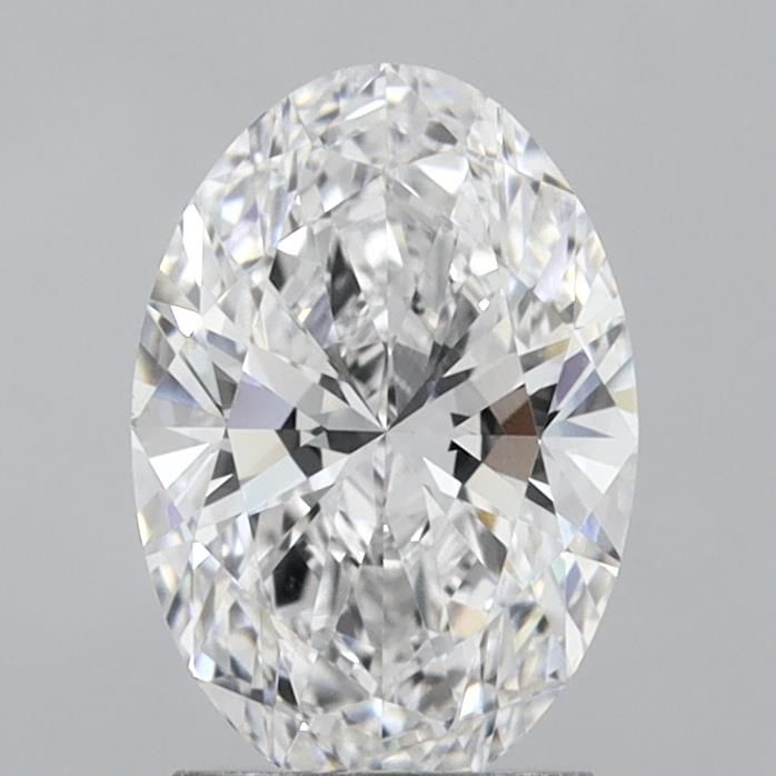 2.01 ct. oval Lab Grown Diamond front image