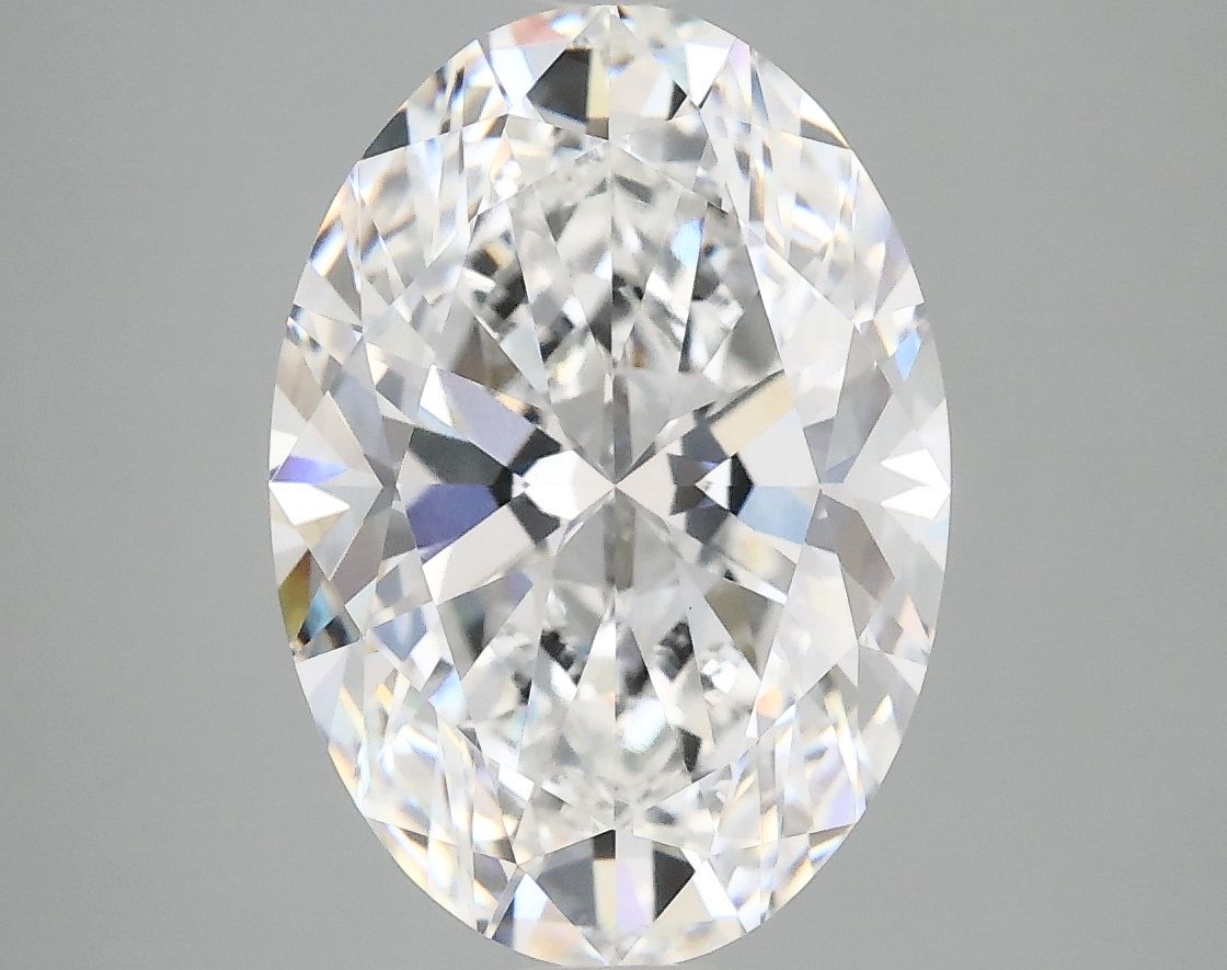 4.05 ct. oval Lab Grown Diamond front image