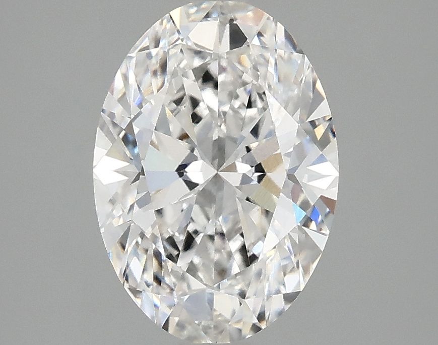 2.10 ct. oval Lab Grown Diamond front image