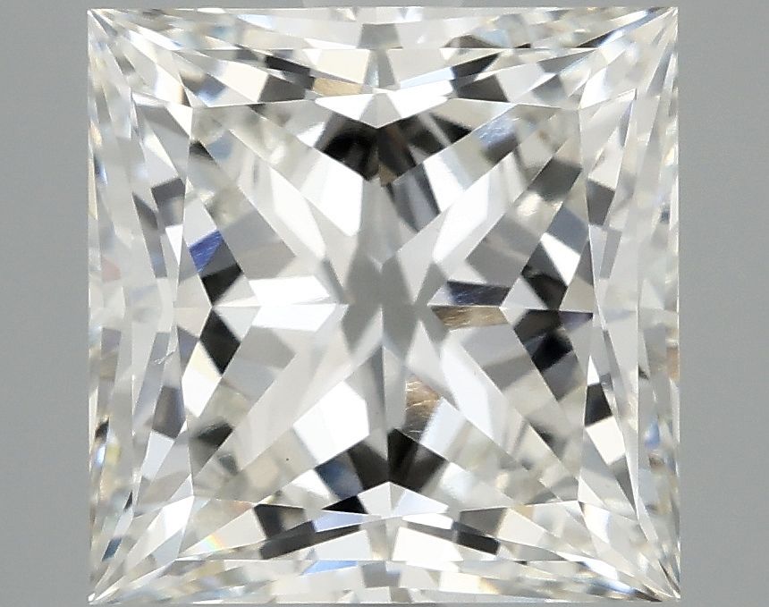 4.20 ct. princess Lab Grown Diamond front image