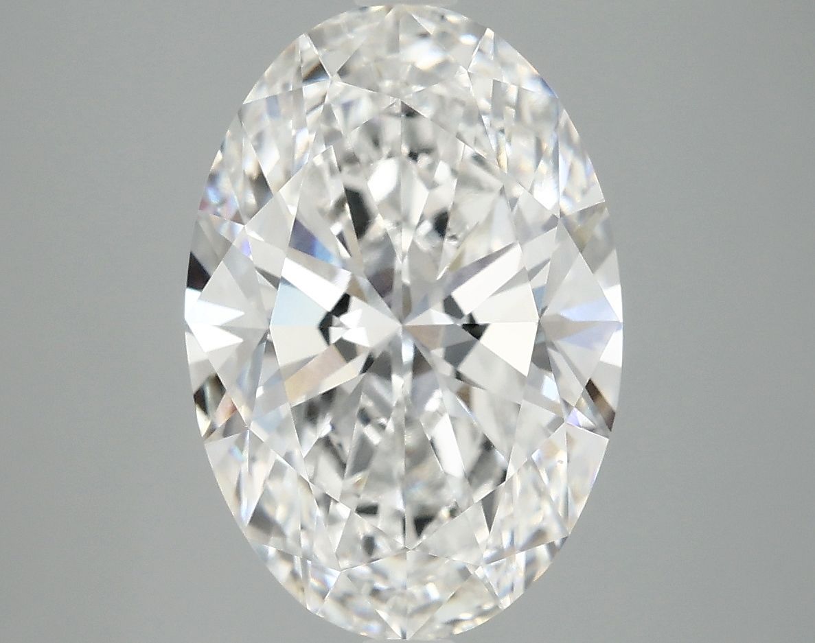 4.06 ct. oval Lab Grown Diamond front image