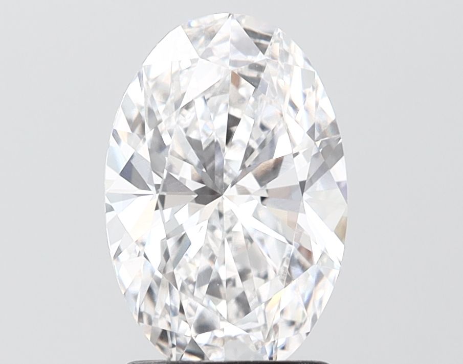 2.08 ct. oval Lab Grown Diamond front image