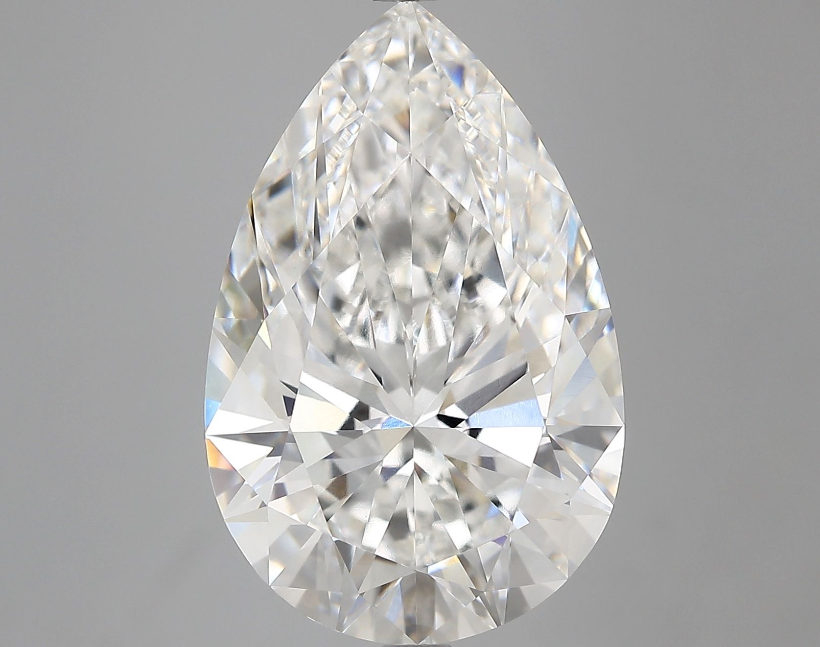 8.13 ct. pear Lab Grown Diamond front image
