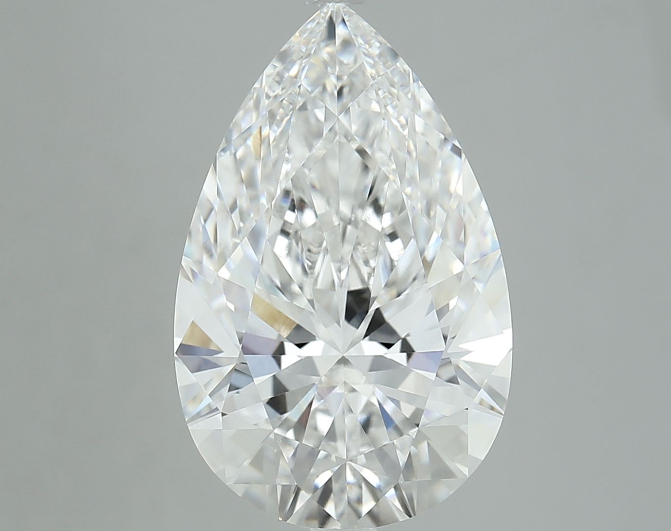 7.08 ct. pear Lab Grown Diamond front image