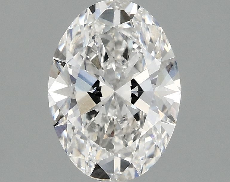 1.48 ct. oval Lab Grown Diamond front image