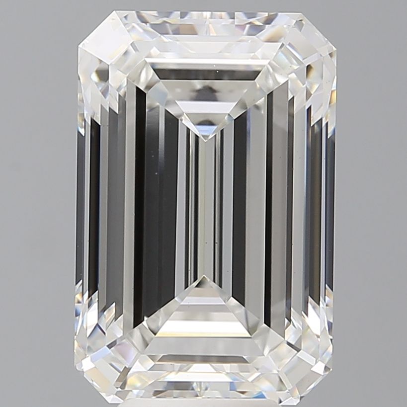 7.60 ct. emerald Lab Grown Diamond front image