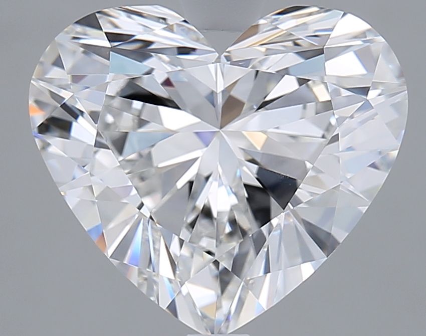 3.92 ct. heart Lab Grown Diamond front image
