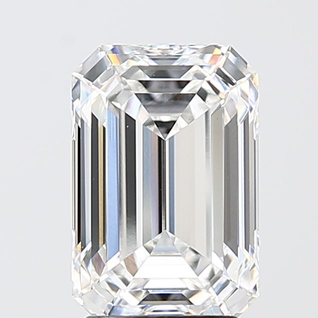 3.04 ct. emerald Lab Grown Diamond front image