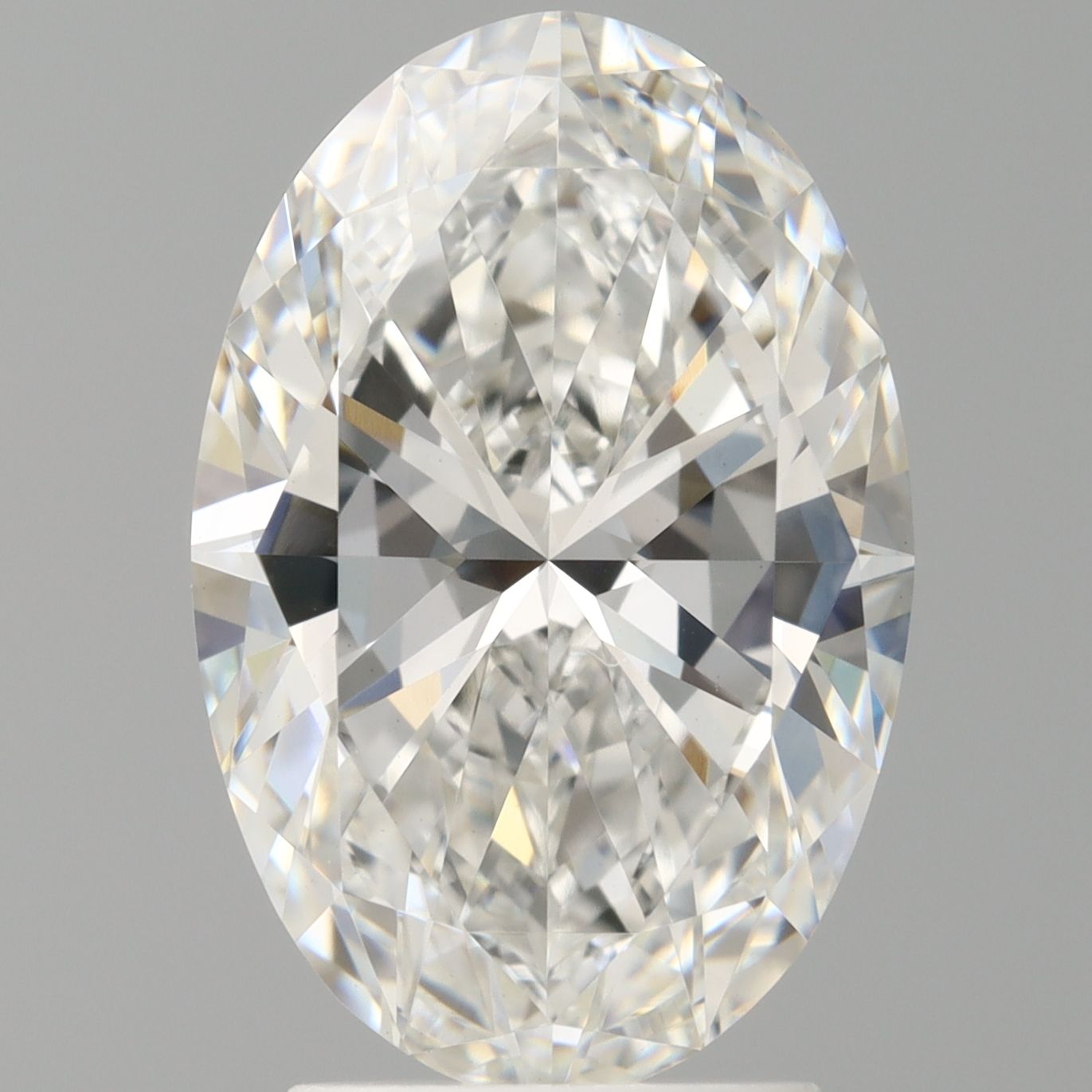 3.08 ct. oval Lab Grown Diamond front image