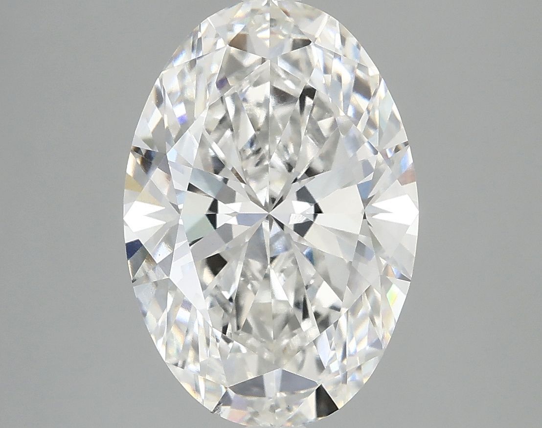 4.09 ct. oval Lab Grown Diamond front image