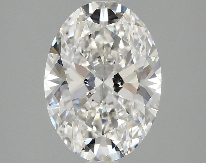 2.06 ct. oval Lab Grown Diamond front image