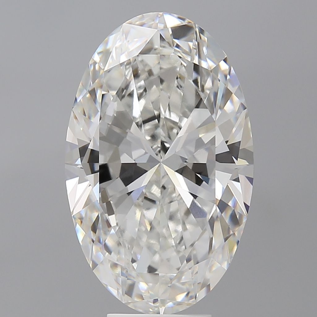 7.54 ct. oval Lab Grown Diamond front image