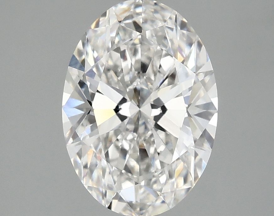 2.10 ct. oval Lab Grown Diamond front image