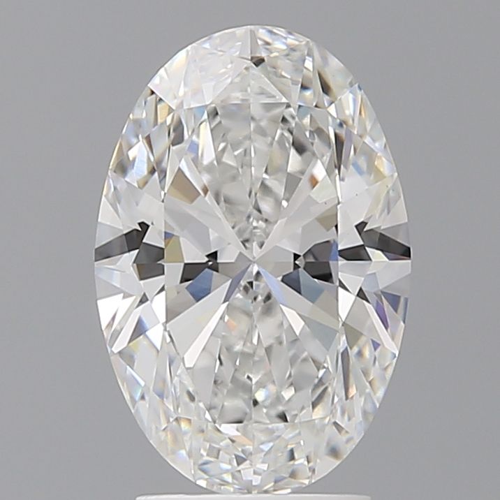 3.04 ct. oval Lab Grown Diamond front image