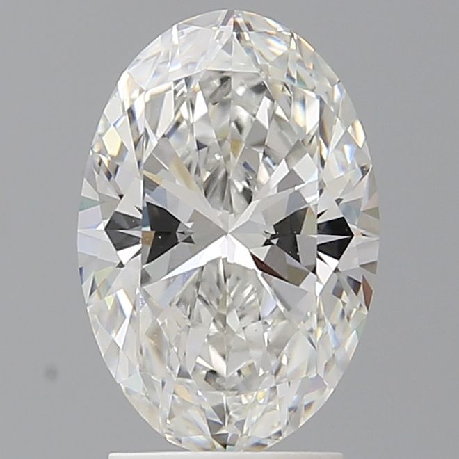 2.57 ct. oval Lab Grown Diamond front image