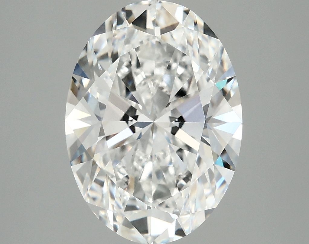 3.90 ct. oval Lab Grown Diamond front image