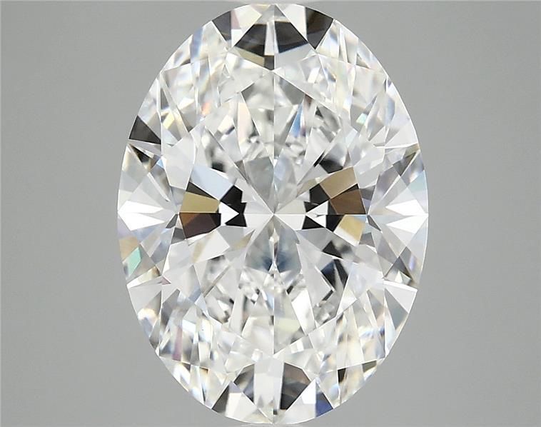 4.09 ct. oval Lab Grown Diamond front image
