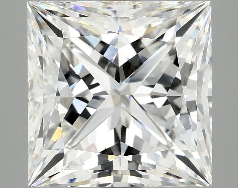 4.93 ct. princess Lab Grown Diamond front image