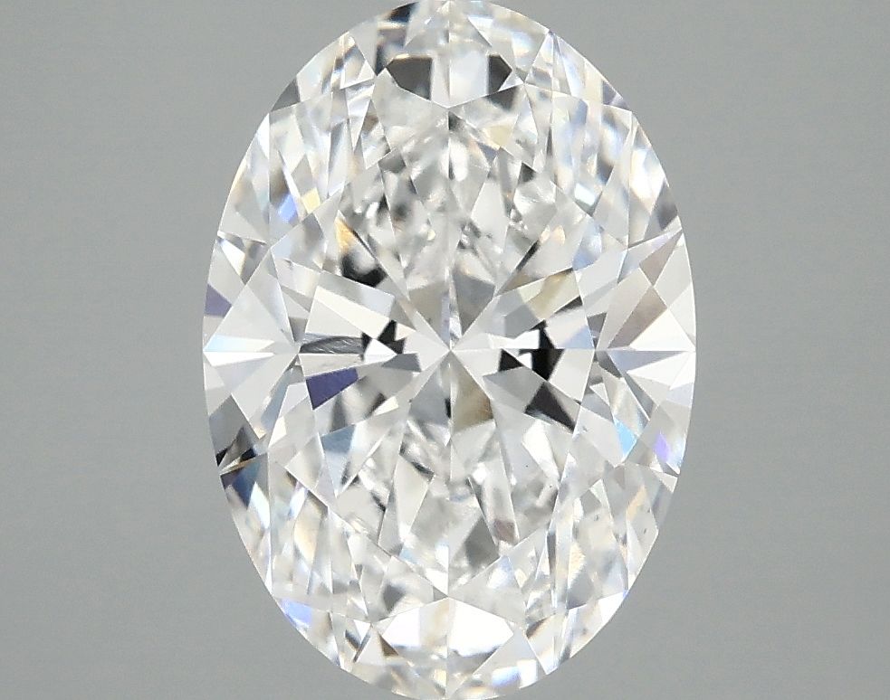 3.09 ct. oval Lab Grown Diamond front image