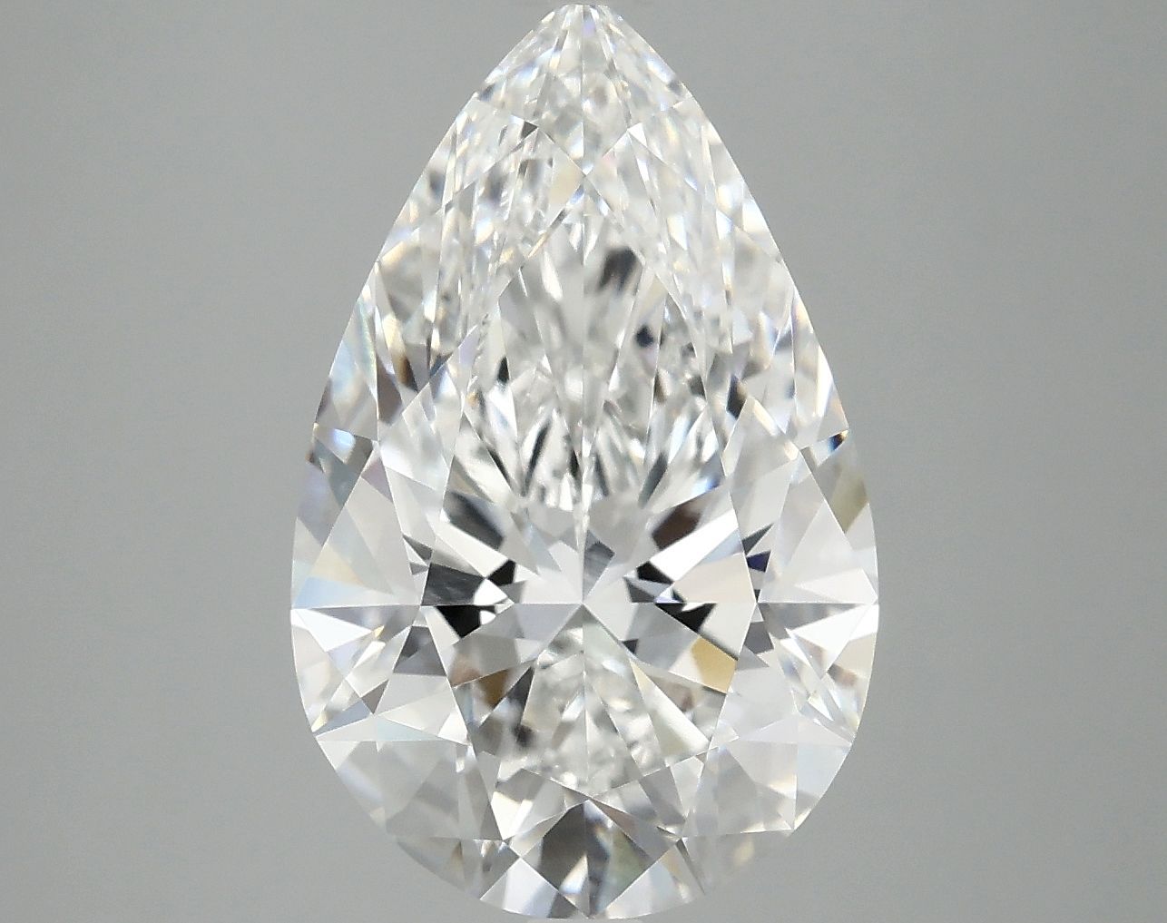 5.02 ct. pear Lab Grown Diamond front image